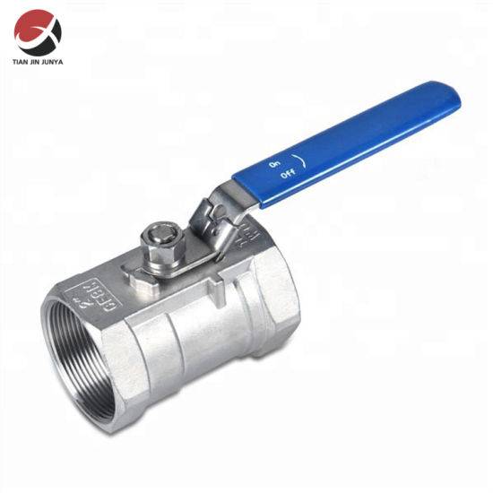 Hot Sale 1PC Stainless Steel Investment Casting Ball Valve with Fair Price for Water Oil and Gas, Public, Kitchen or Bathroom Use, Plumbing Fitting