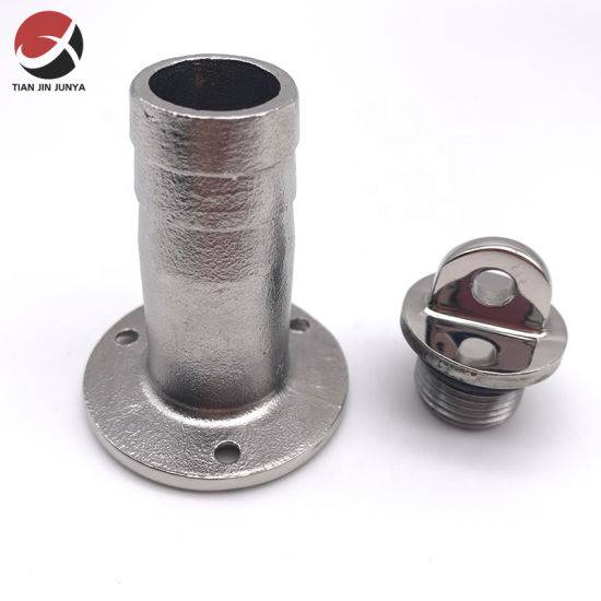 OEM Supplier Stainless Steel Scupper Drain Plug SS316 Ship Boat Marine Metal Scupper Plugs Cockpit Scuppers Deck Drains Construction Accessories