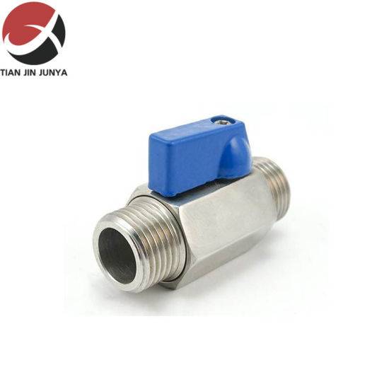 Wholesale Discount High Steam And Low Water Safety Valve - Wholesale Fair Price Pn63 Stainless Steel Ball Valve 600psi NPT Threaded Male Mini Valve – Junya