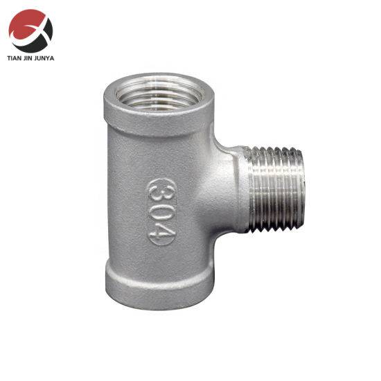 Good User Reputation for Pipe Fitting - Stainless Steel Tee 304 316 Bsp NPT G BSPT Female Male Thread Casting Pipe Fitting Connector Electrical/PE/HDPE/Sanitary/Plumbing Fitting – Junya