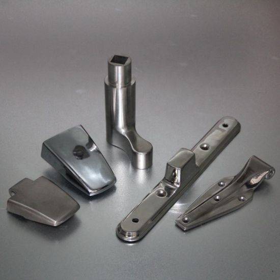 Factory wholesale Hardware Glass Balcony Standoff - Investment Casting Stainless Steel Door Handle Spare Parts – Junya