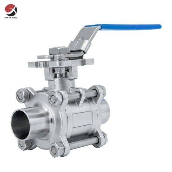 High Quality Stainless Steel 3PC Butt-Weld End CF3m Ball Valve3202-S13