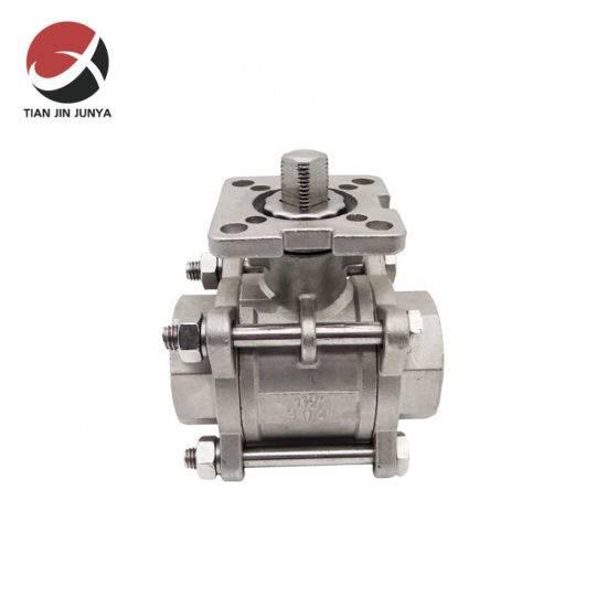 High Performance Auto Gas Shut Off Valve - 1/2" Inch High Quality Factory Direct Stainless Steel Male/ Female Threaded 3PC Ball Valve with Mounting Pad – Junya