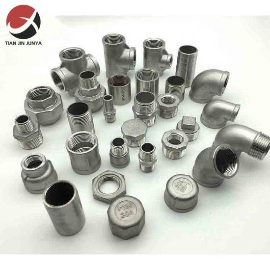 Factory directly supply Plumbing Pipe Cap - AISI/ANSI/DIN/JIS 316 Stainless Steel NPT Threaded Reducing Socket Banded Stainless Steel Pipe Fittings Indoor/Outdoor Reducer/Coupling//Pipe/Quick Join...
