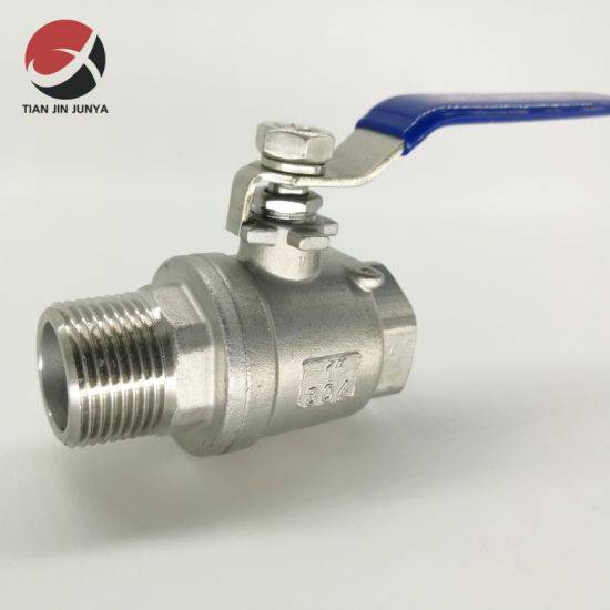 3/4" Wholesale High Quality Male Female Ball Valve Threaded 304 Stainless Steel 2PC Ball Valve for Water Oil Gas