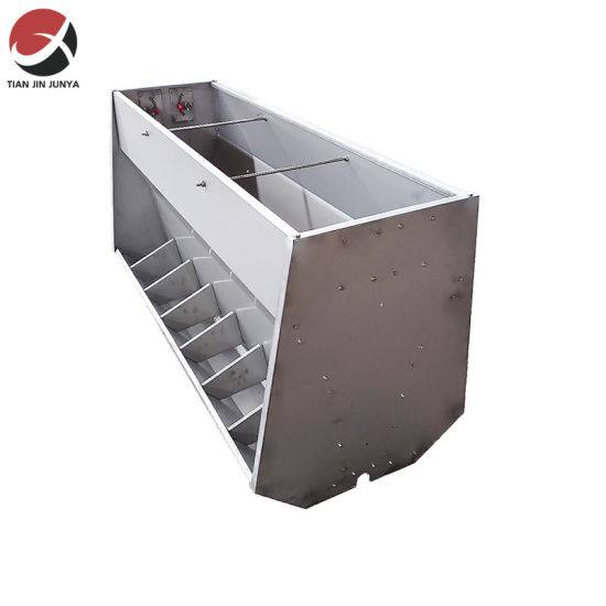 Chinese Professional Stainless Steel Furniture Hardware - Automatic Stainless Steel Pig Double Sided Feeder Swine Hay Feed Trough Hog Livestock Farm Poultry Agricultural Feeding Equipment – ...