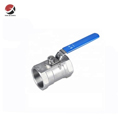 Best Sell Manufacturer Direct Stainless Steel 1-Piece Investment Casting Ball Valve Sized From 1/4″- 2″ for Water Oil Gas Flow Control