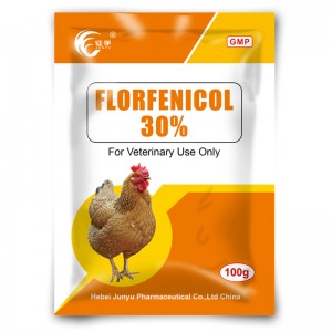 China Wholesale Poultry Veterinary Medicine Company Products - Florfenicol 30% Florfenicol Water-Soluble Powder  – Junyu Pharm