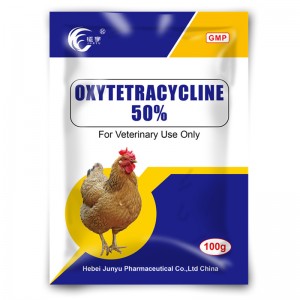 CE Certification OEM Albendazole Quotes Pricelist - Oxytetracycline 50% Oxytetracycline HCL for Poultry  – Junyu Pharm