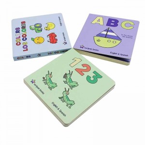 cheap customized china full color book printing hardcover children board books