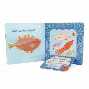Hot sale custom fancy color professional printing children board book