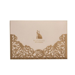 Fast delivery Invitation Card - hot foil stamping printing wedding invitation card – Knowledge Printing