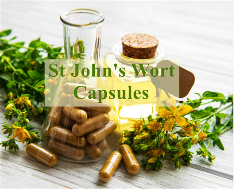 St. John’s wort herbal supplement support mental and emotional health