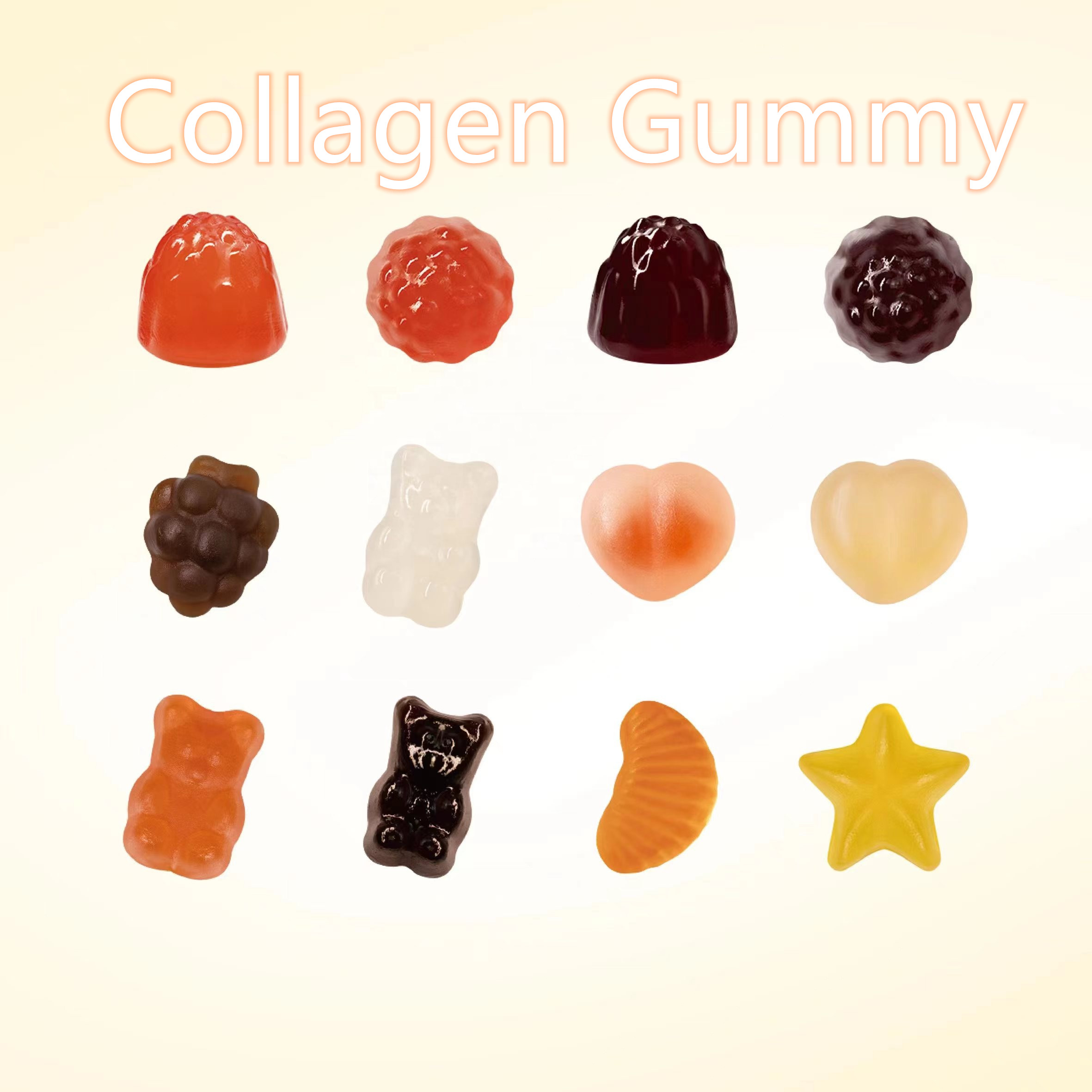 Efficacy lan Customizability saka Collagen Gummies