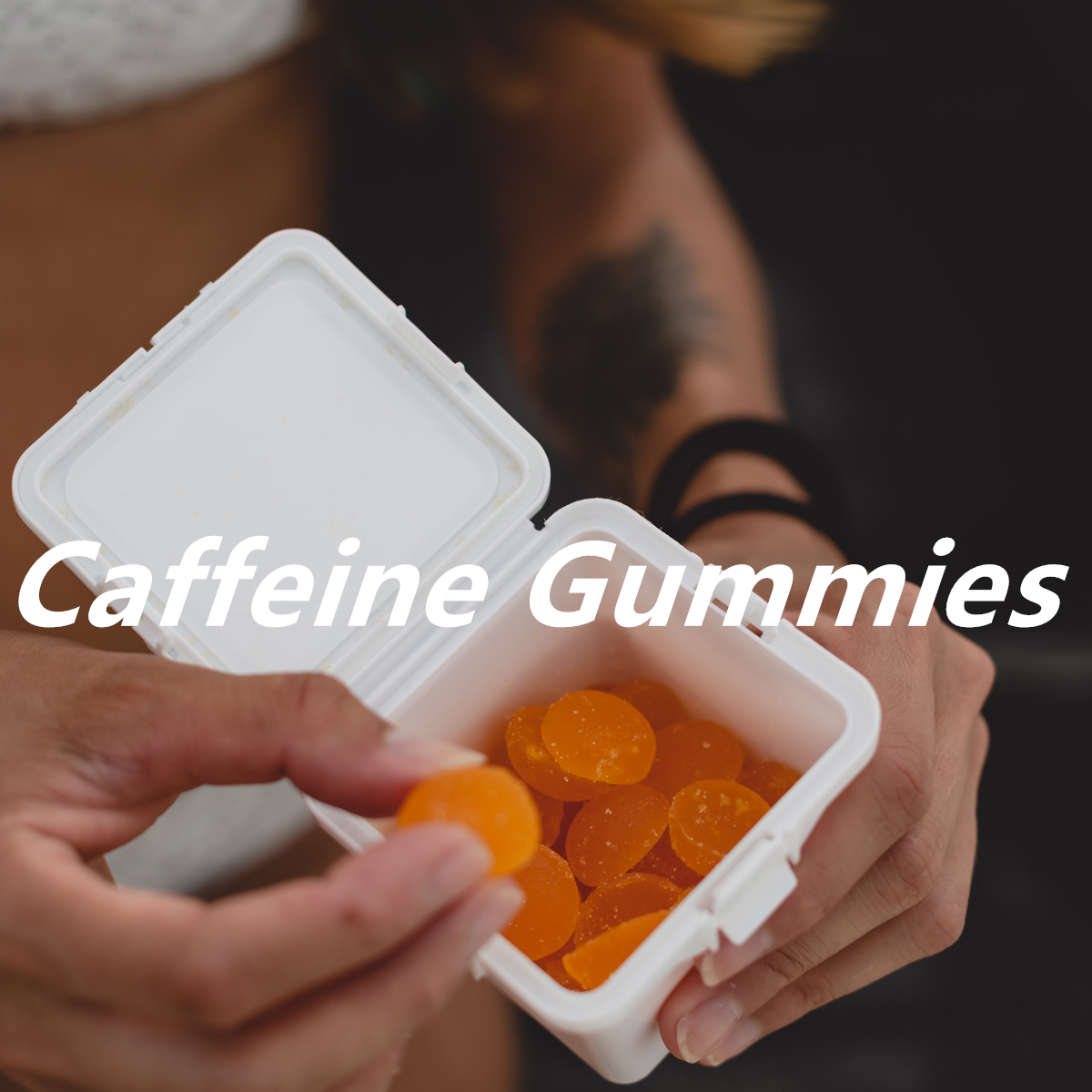 Pradžiuginkite dieną su kofeino gumomis