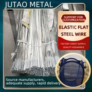 Çin fabrikası ısmarlama A ekranlı reklam panosu çelik tel, elastik yassı çelik tel, açık hava kamp çadırları, galvanizli çelik tel