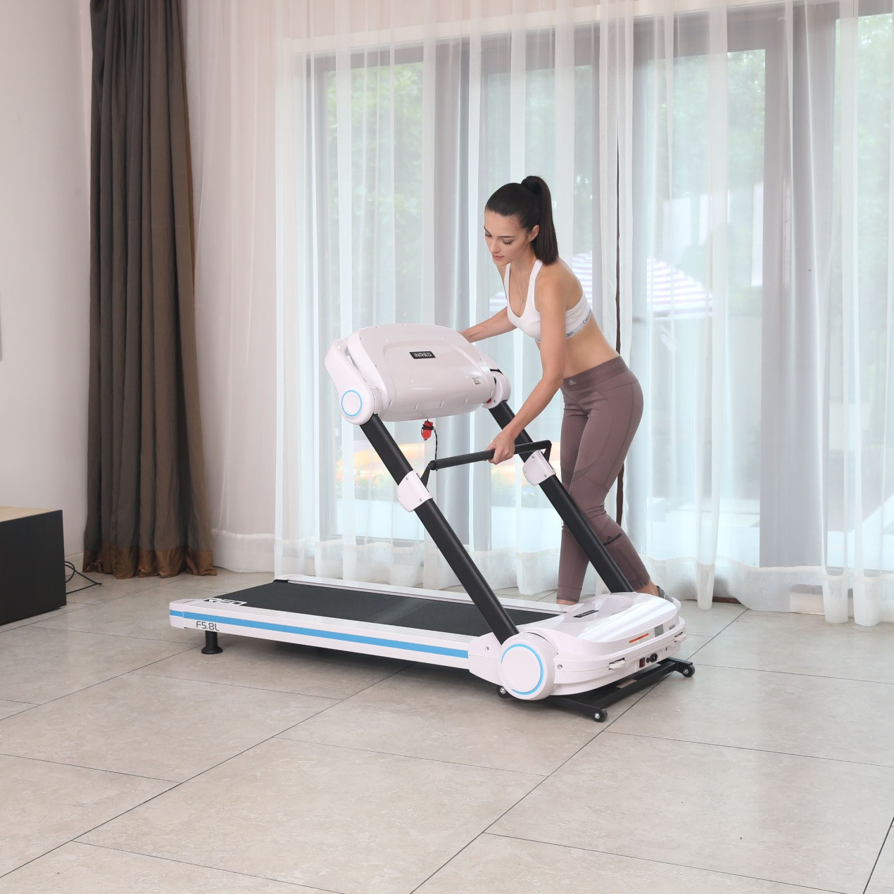Home Gym Use Motorized Treadmill