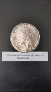 China Wholesale C8h8clno2 Factory -  6-chloro-5-(2-chloroethyl)-1,3-dihydro-2h-indole-2-one,CAS 118289-55-7 – Jvxing
