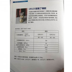 China Wholesale Delegate Pesticide Factories - chloroprene rubber CR121 – Jvxing