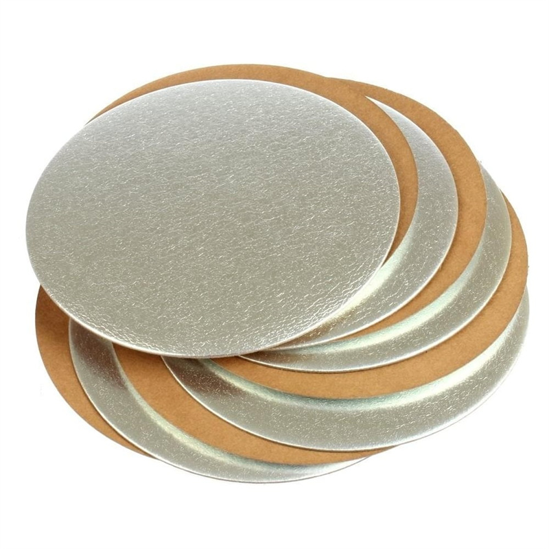 Factory Supply 12 Inch Cake Board - Customized Round Cardboard Cake Board For Party Birthday Wedding – Jiawang detail pictures