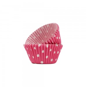Factory Customized Disposable Grease-proof Paper Cupcake Liner for Baking