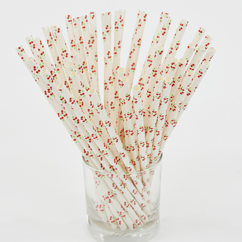 Fast delivery Paper Straw Sizes - Customized Disposable Paper Straw For Party Drink – Jiawang detail pictures
