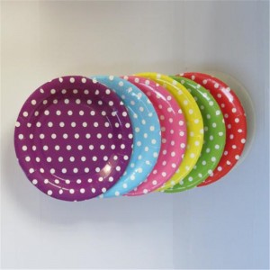 Customized Disposable Paper Plates For Party Birthday Wedding