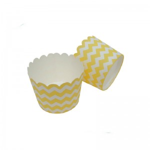 Customized high quality disposable cupcake muffin baking cup for bakery