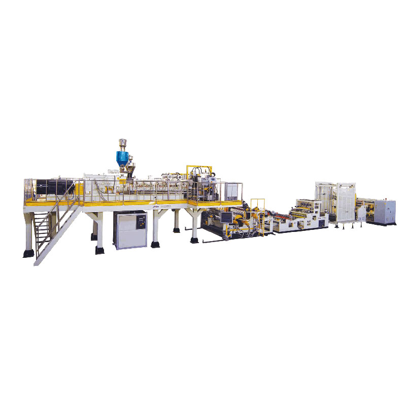 Twin-Screw-Dyer-free-Vented-PET-Sheet-Extrusion-Line-