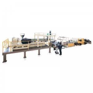 Hot sale Factory Sheet Extrusion Die - APET/PETG/CPET Sheet Extrusion Line – JWELL