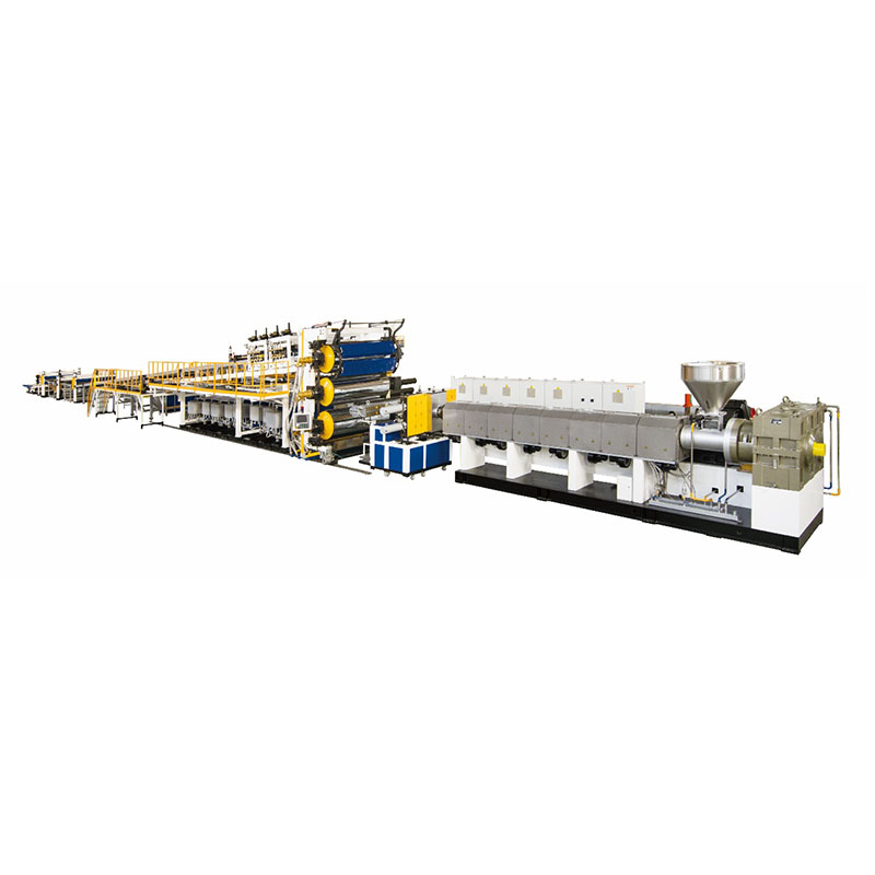 Renewable Design for WPC Board Machine - PP PE POM board extrusion line – JWELL