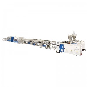 OEM Manufacturer Co Extruded PVC Pipe - Three-layer PVC Solid Wall Pipe Co-extrusion Production line – JWELL