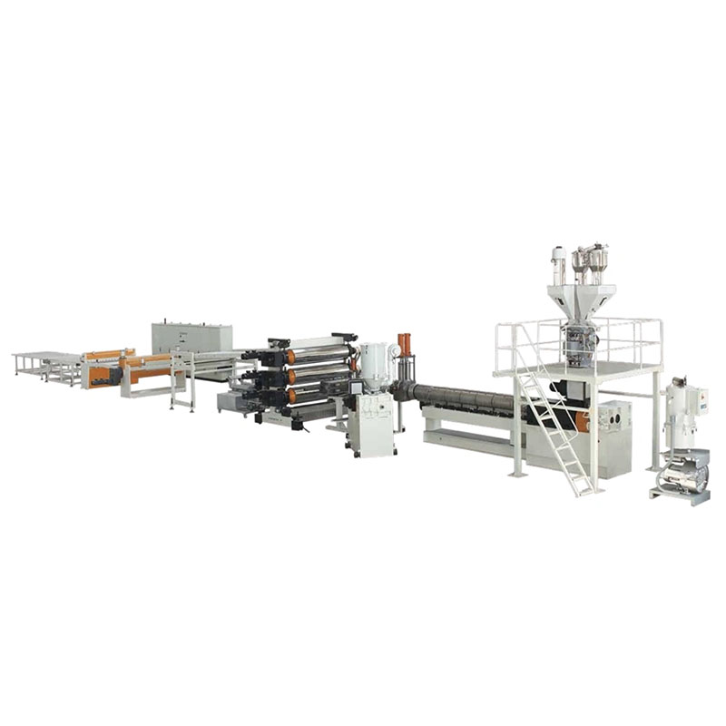 Best-Selling Plastic Tube Extrusion Machine - ABS HIPS Refrigerator plate extrusion line – JWELL