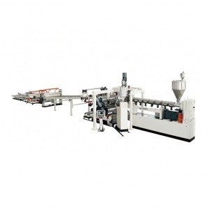 Factory Promotional Extrusion Machines - PC, PMMA GPPS Plate Extrusion Line – JWELL