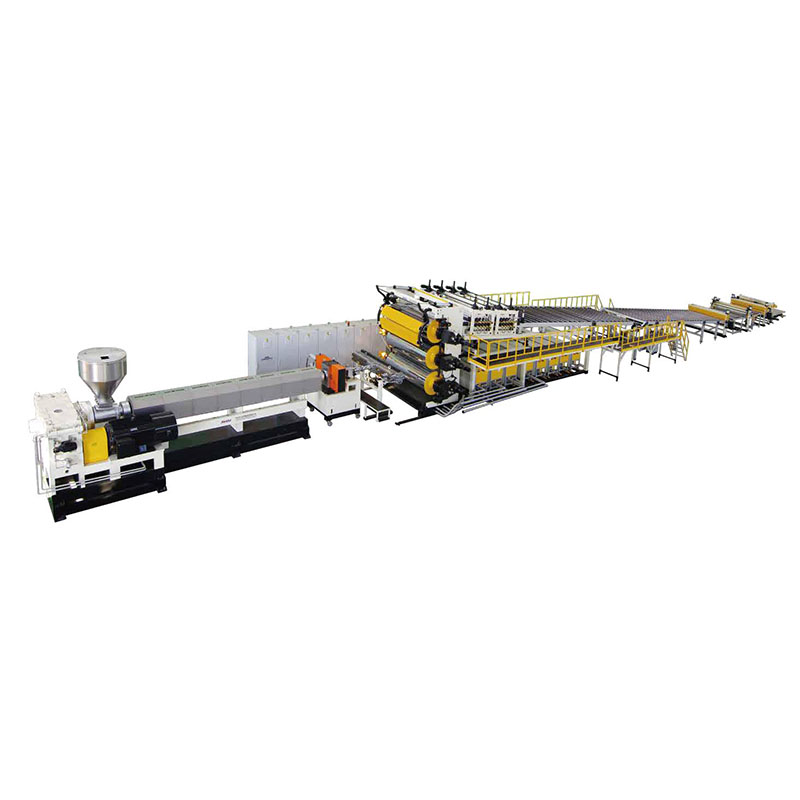 New Fashion Design for Plastic Extrusion Machines - PP/PE/ABS/PVC Thick Plate Extrusion Line – JWELL