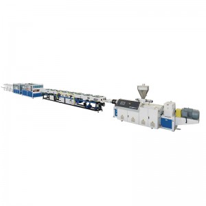 2022 China New Design PE Pipe Extrusion Line - PVC Dual pipe extrusion machine – JWELL