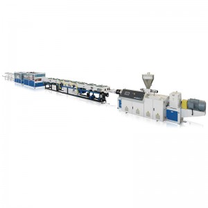 PVC Dual Pipe Extrusion Line