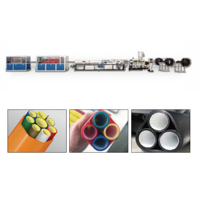 Silicon Coating Pipe Extrusion Line