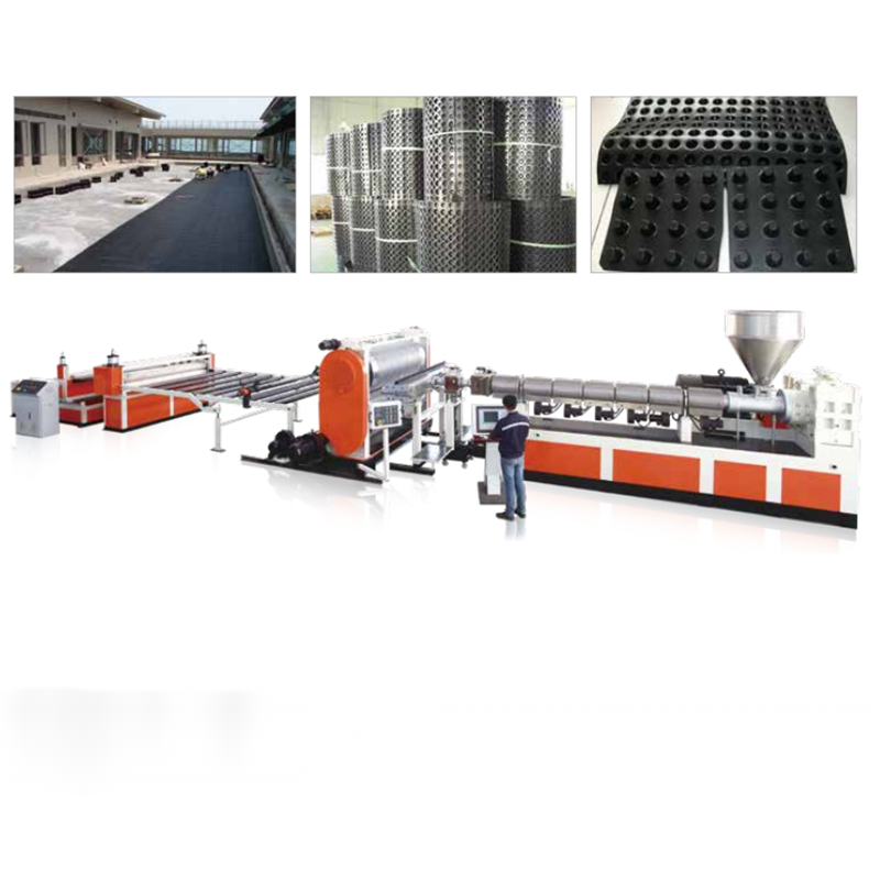 Original Factory Extrusion Technology - HDPE Waterdrainage Sheet Extrusion Line  – JWELL