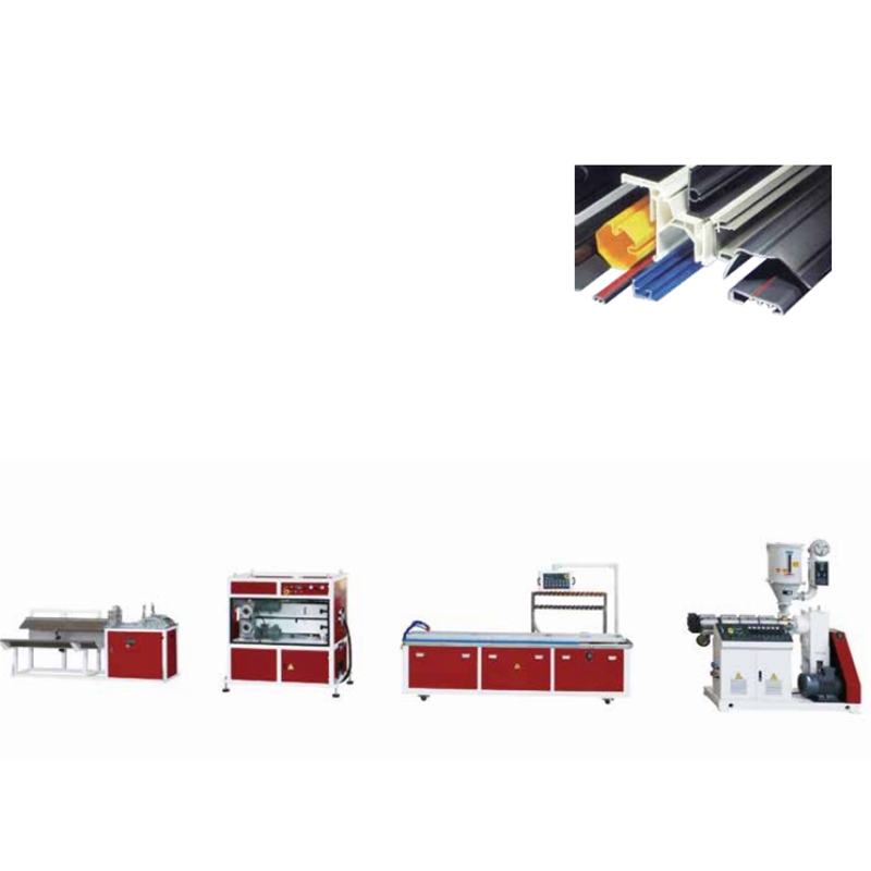 PVC/PP/PE/PC/ABS Small Profile Extrusion Line