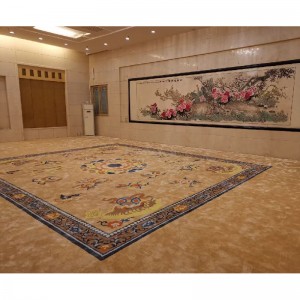 Axminster Woven Carpet - Flower – JW