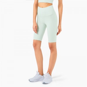 Sportske hlače za fitnes visoke čvrstoće Ženske kratke hlače za fitness visokog struka, breskve i bokova