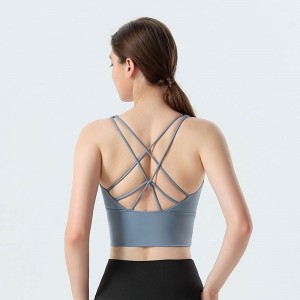 Woman Yoga Seamless Bra for Fitness Workout Customized