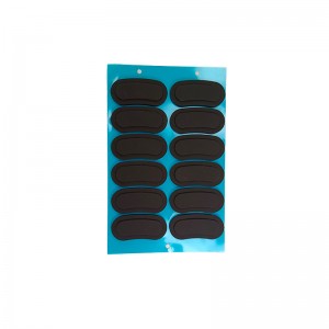 adhesive silicone rubber foot