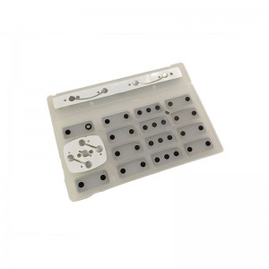 conductive telephone silicone keypad
