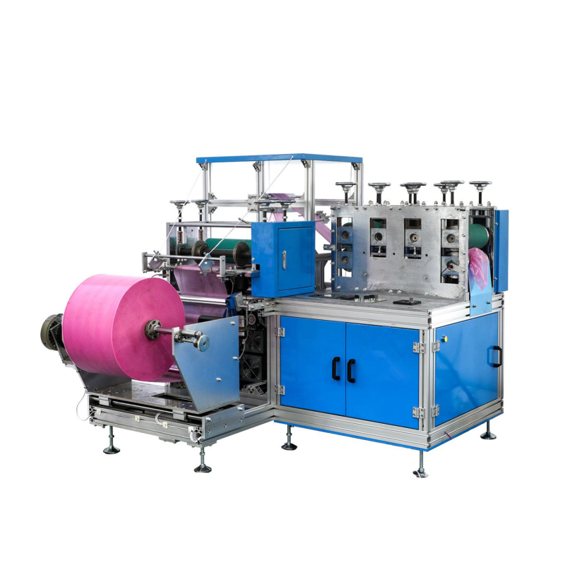 Nonwoven plastic shoes cover making machine Featured Image