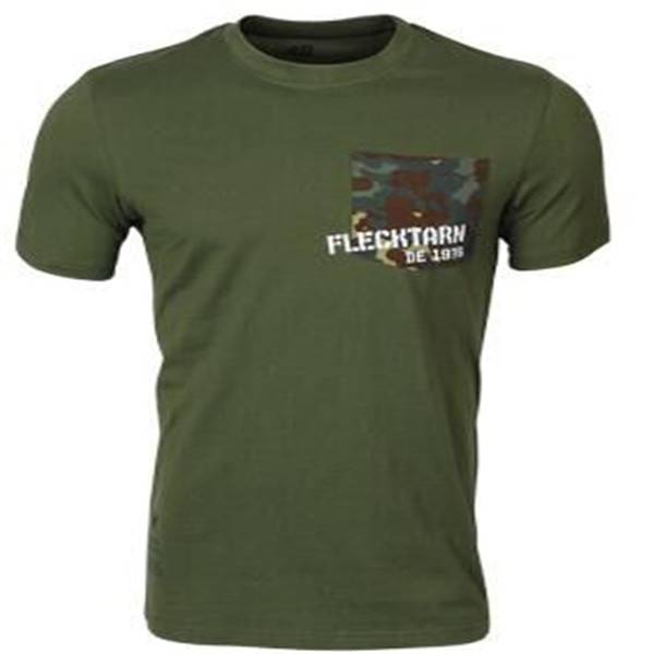 Bulk Wholesale Printing 100% Cotton Short Sleeve Camouflage pocket T-Shirt for Men