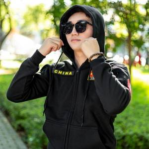 China Wholesale Mens T Shirt Factories –  Wholesale High Quality Autumn and Winter Men’s Windproof Sports Hooded Sweatshirt – Textile Group