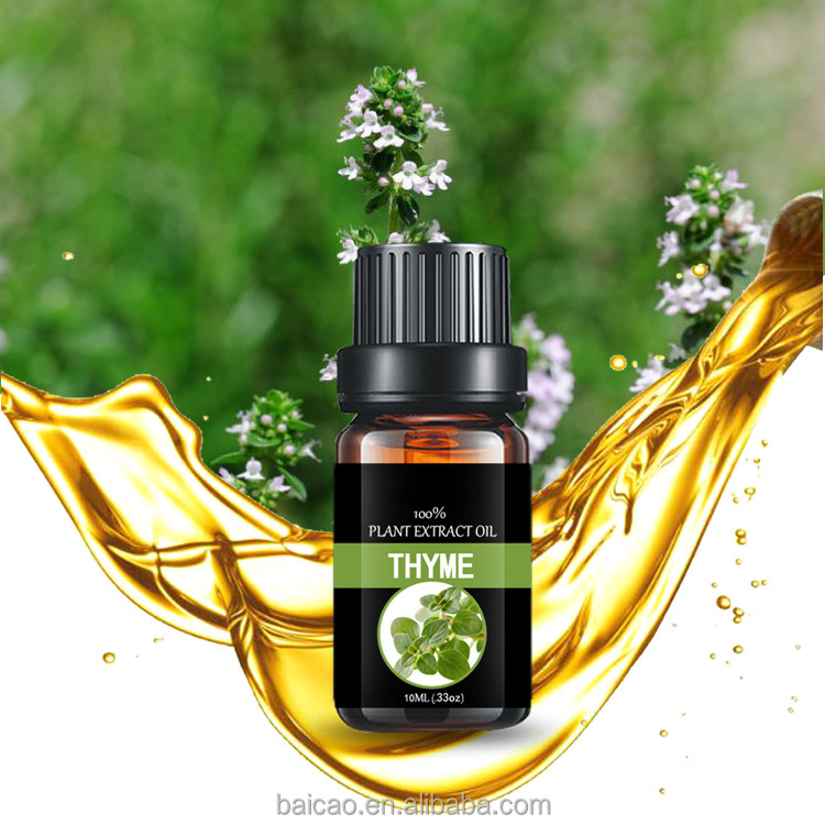 100% Pure Natural Thyme Oil Therapeutic Grade Red Thyme Essential Oil