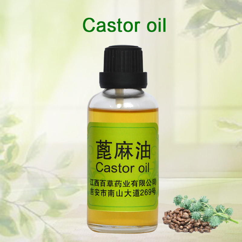 Natural Castor Oil In Hair growth Cosmetic cold pressed